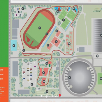 SC Višnjik - mapa